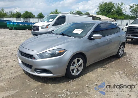 2015 Dodge Dart Sxt из США, поврежденный, VIN 1C3CDFBB5FD265926